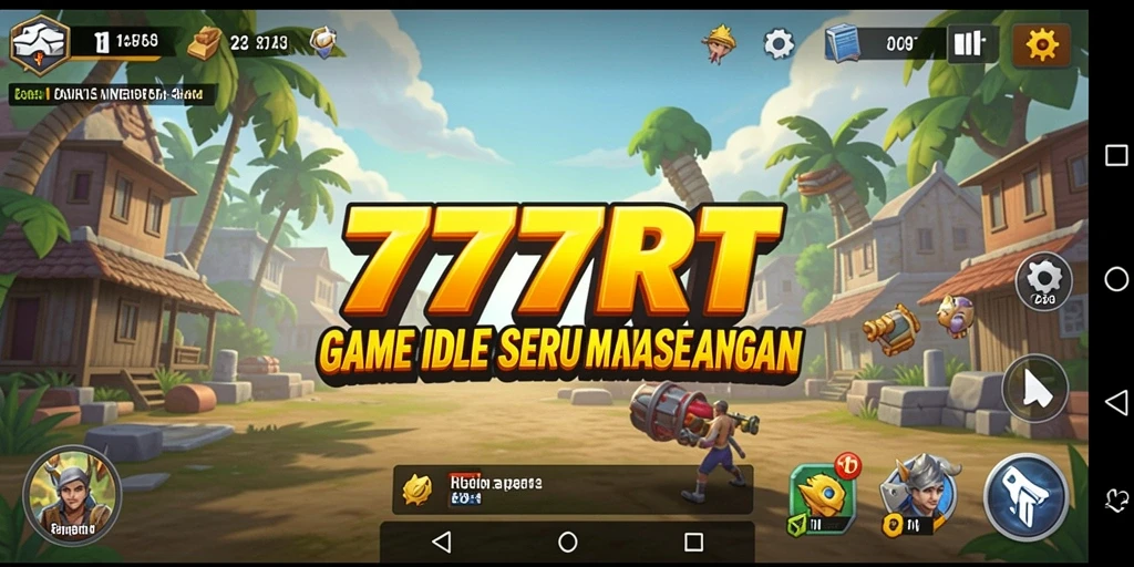 Tampilan screenshot menunjukkan keseruan gameplay Idle yang menarik.