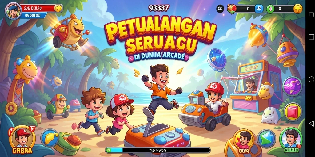Tampilan menakjubkan dari gameplay <strong>93337</strong> yang penuh aksi.