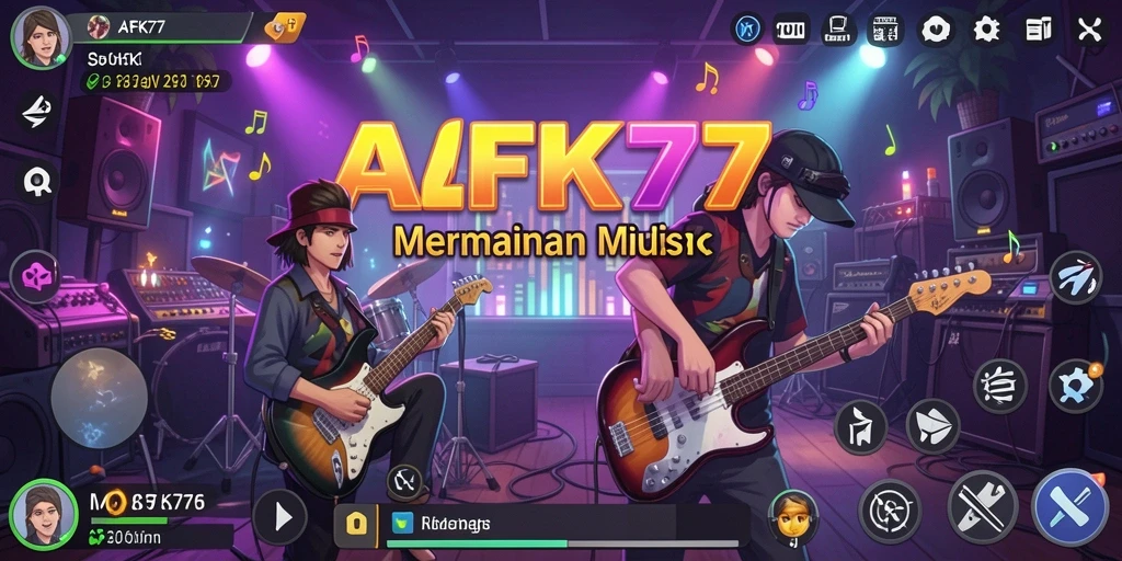 Tampilan gameplay AFK77 yang memukau dan interaktif.