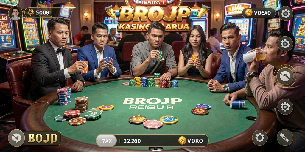 Tampilan gameplay seru dan mengasyikkan di BROJP.