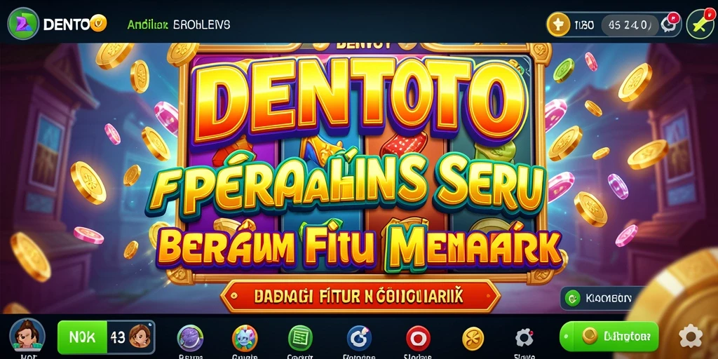 Tampilan gameplay DENTOTO yang menawan dan interaktif.