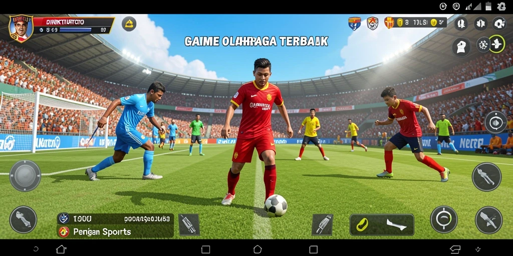 Tangkapan layar gameplay menampilkan aksi seru dalam olahraga di DIREKTURTOTO.