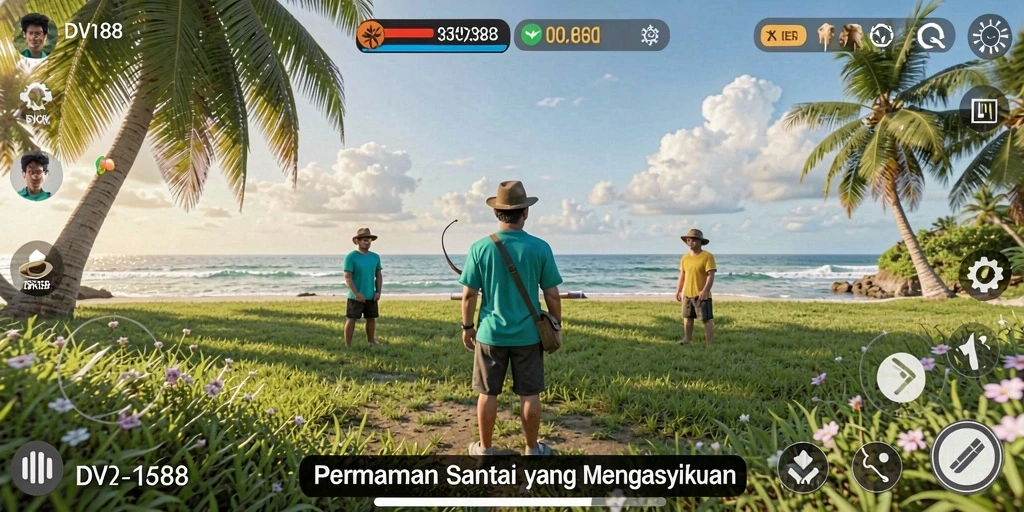 Tampilan gameplay DV188 yang menarik dan menyenangkan.