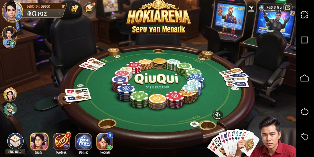 Tampilan gameplay HOKIARENA yang seru dan menarik.