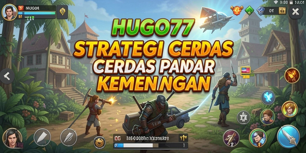 Tampilan menarik dari gameplay HUGO77 yang penuh strategi.