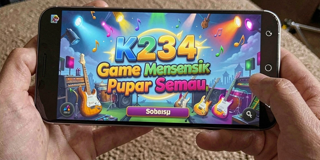 Tampilan gameplay K234 dengan alunan musik yang menenangkan.