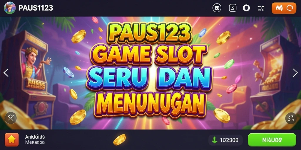 Tampilan grafis dan gameplay menarik dari PAUS123.