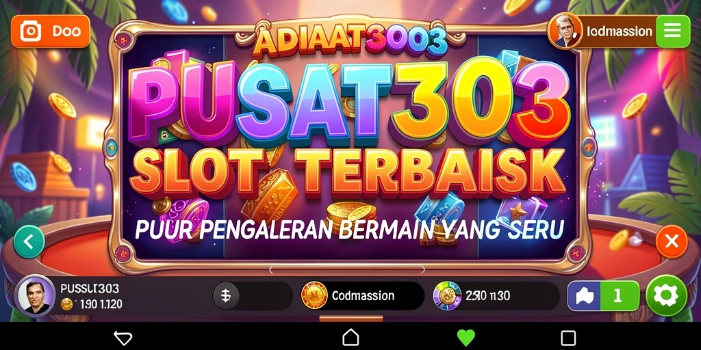 Tampilan gameplay seru dari PUSAT303 dengan fitur Slot yang menarik.