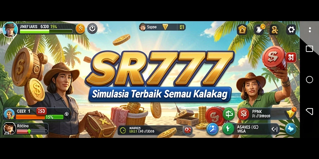 Tangkapan layar yang menunjukkan gameplay mendalam dalam SR777.
